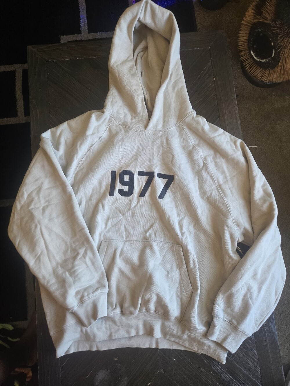 Essentials Cream Hoodie 1977